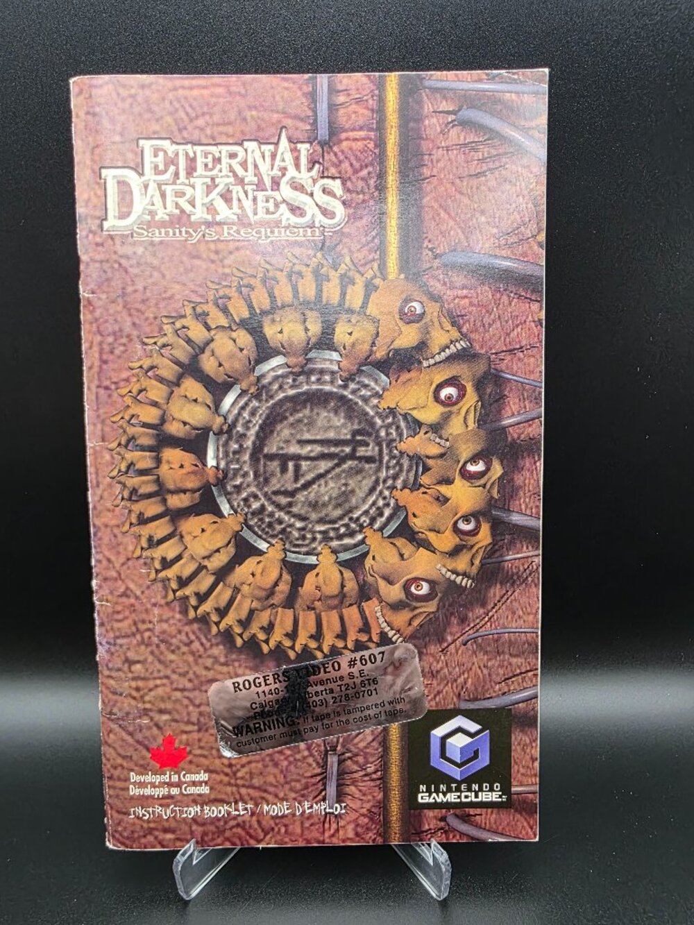 Eternal Darkness: Sanity's Requiem Nintendo Gamecube - Manual Only